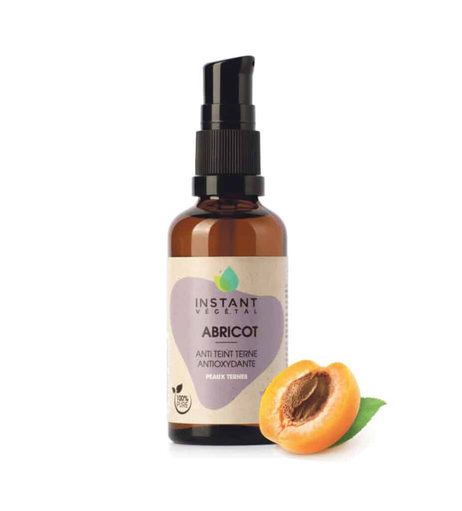 Flacon d'huile végétale d'abricot - Laboratoire Instant Végétal