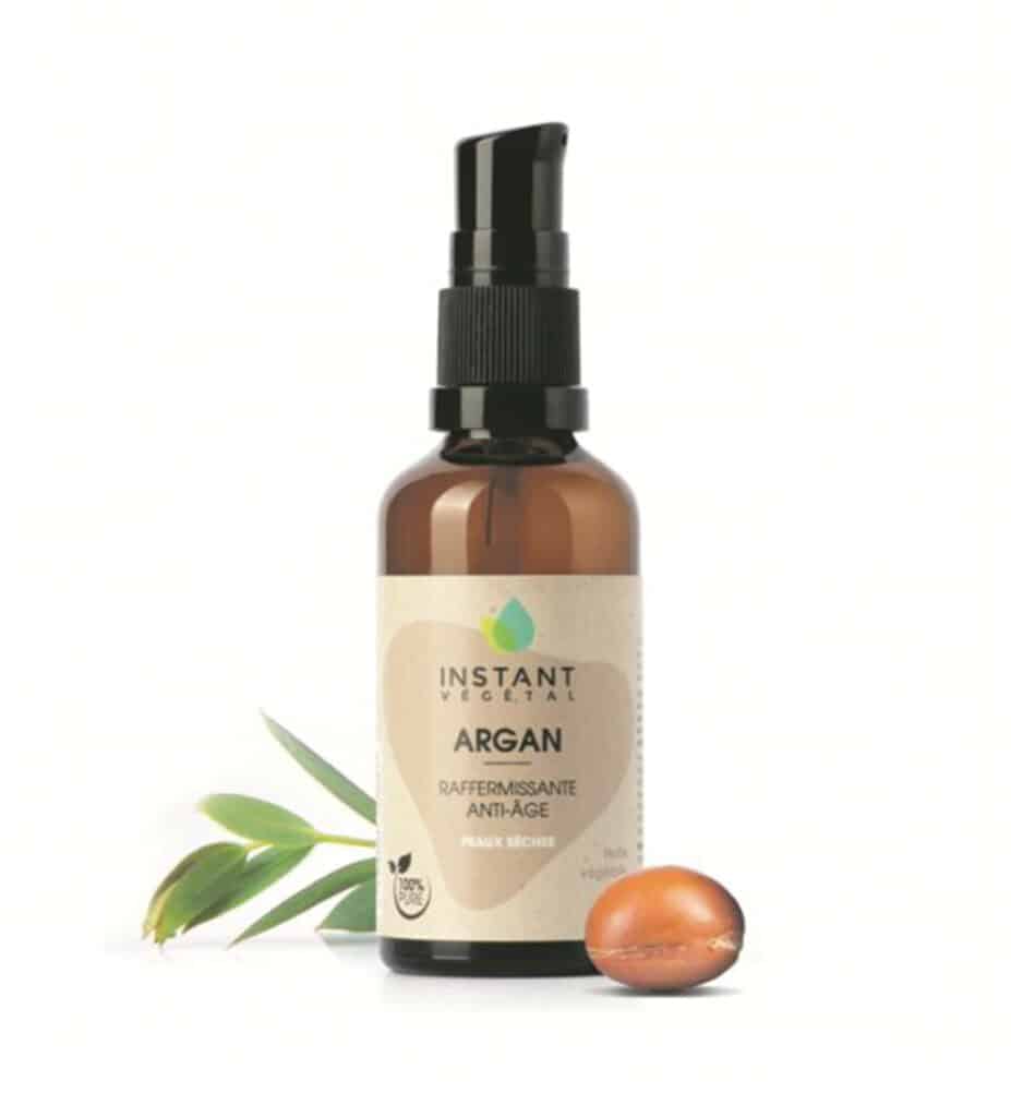 Flacon d'huile végétale d'argan - Laboratoire Instant Végétal